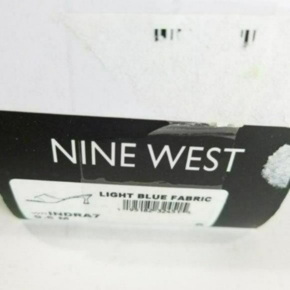 Nine West Indra Square Toe Low Heel Sandals-9.5 - Picture 8 of 8